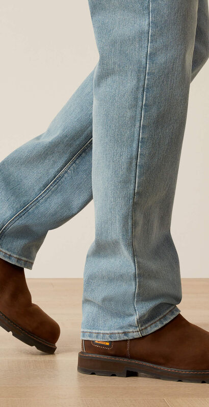Rebar M4 Relaxed DuraStretch Basic Stackable Straight Leg Jean 03